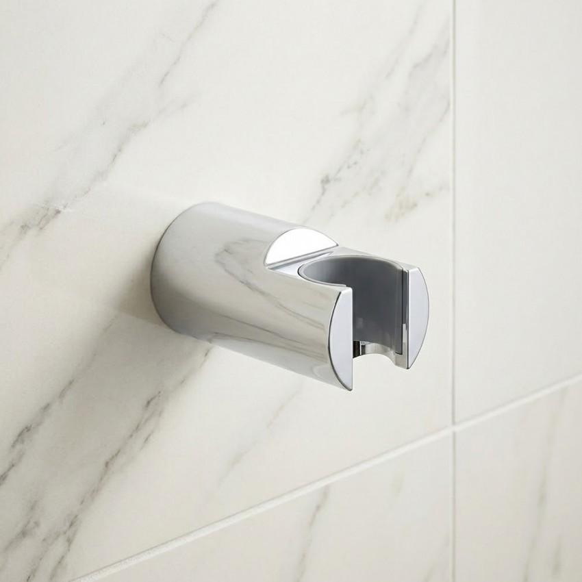 D113100000050C Flow Душовий тримач, хром (1 сорт) DEVIT фото 2