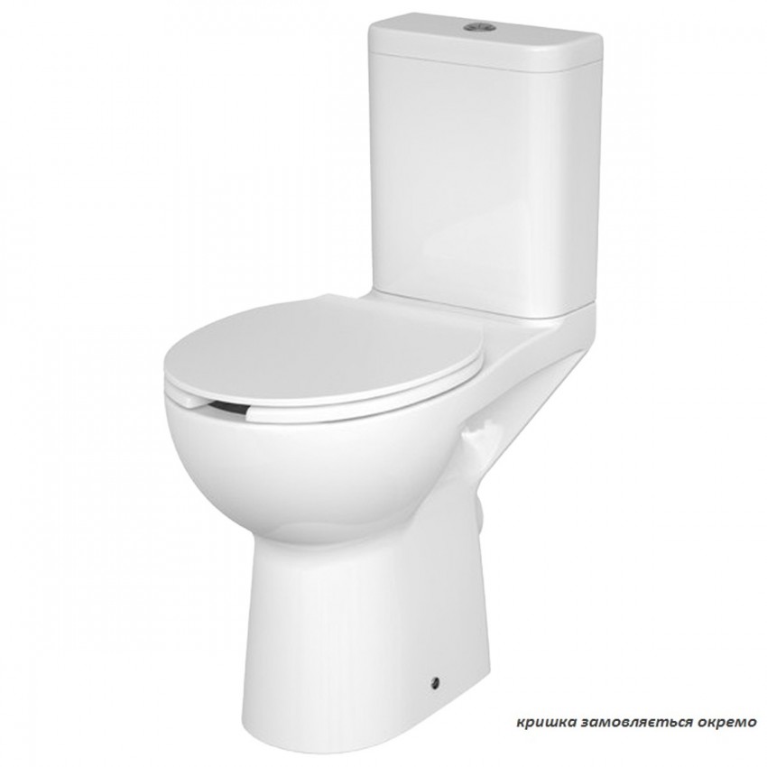 K11-0221 ETIUDA Компакт 579 ETIUDA NEW CLEAN ON 010 3/6 л, гор.випуск, підвід води знизу, без сидіння (1 сорт) CERSANIT-С Україна фото 2