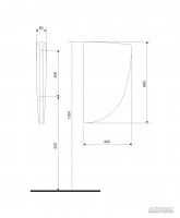 Перегородка для Піссуару (1 сорт) CERSANIT-С Україна фото 1