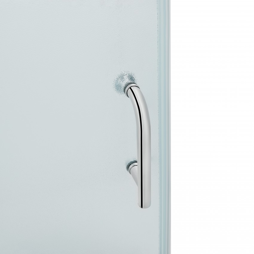 Набір: Душова кабіна Wawel SC120x80.SAT.LOW.FR, прямокутна, скло Frost 5 мм + Душовий піддон Kapielka ST120x80x14 Lidz LIDZ фото 4