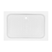 Душовий піддон Kapielka ST120x80х14 низький, прямокутний, діаметр зливу 52 мм Lidz LIDZ