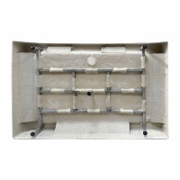 Душовий піддон Kapielka ST120x80х14 низький, прямокутний, діаметр зливу 52 мм Lidz LIDZ фото 3