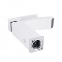 Змішувач для раковини низький Swan Cascada, Chrome/White (k35) QTSWA270CRW45568 Qtap QTAP фото 2