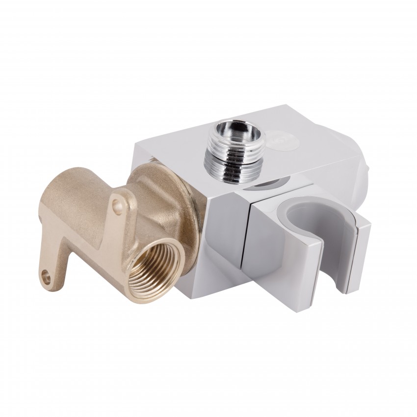 Набір для гігієнічного душу Swan Cascada, Chrome (k35) прямокутний QTSWA262CRM45567 Qtap QTAP фото 4