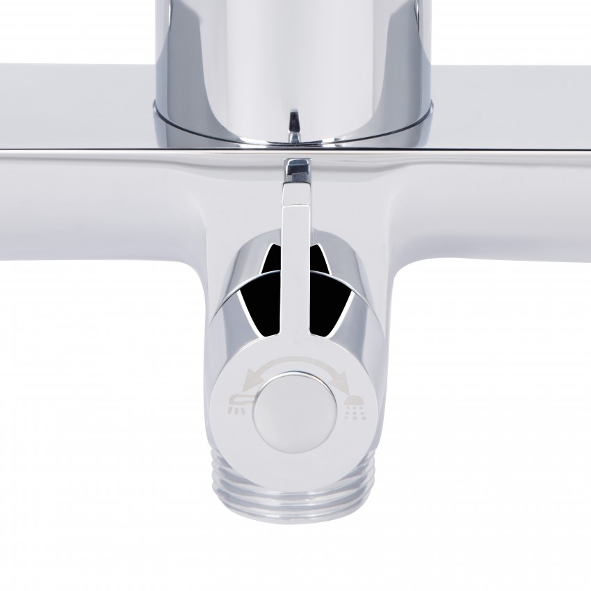 Змішувач для ванни Vlasta New, Chrome (k35) з довгим поворотним виливом та душовим гарнітуром QTVLA260CRM45644 Qtap QTAP фото 3