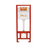 Готове рішення Qtap для ванної кімнати: підвісний унітаз Robin Ultra Quiet 490x365x325 + комплект інсталяції Nest 4 в 1 (лінійна клавіша White) QTAP фото 3