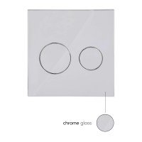 Клавіша змиву Nest UNI 190x190x13 мм, Chrome, кругла QT0211P01V1009CRM Qtap QTAP фото 3