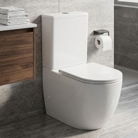 DFL0460211W Flow Компакт 630x390x840 mm з кришкою soft-close, Vortex Flush, білий глянець (1 сорт) DEVIT фото 1
