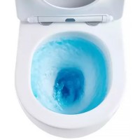 DFL0460211W Flow Компакт 630x390x840 mm з кришкою soft-close, Vortex Flush, білий глянець (1 сорт) DEVIT фото 3