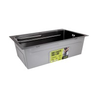 Мийка для кухні інтегрована Handmade H6845B Brushed Black PVD 3,0/1,0 мм LDH6845BRUBLM49456 Lidz LIDZ фото 4