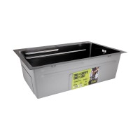Мийка для кухні інтегрована Handmade H6845HB Decor Black PVD Honeycomb 3,0/1,0 мм LDH6845HDECBLM49445 Lidz LIDZ фото 4