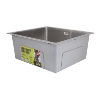 Мийка для кухні інтегрована під стільницю Handmade H4843 Brushed Steel 3,0/1,0 мм LDH4843BRU49441 Lidz LIDZ фото 3