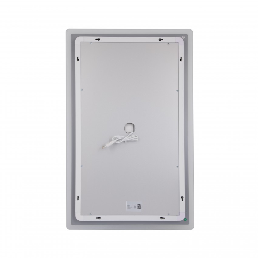 Дзеркало настінне Orion (OR2) 500х800 мм, прямокутне, з LED-підсвічуванням Touch, антизапотіванням, диммером, рег. яскравості Lidz LIDZ фото 4