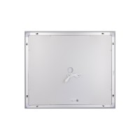 Дзеркало настінне Kubis (KU1) 600х700 мм, прямокутне, з LED-підсвічуванням Touch, антизапотіванням, димером, рег. яскравості Lidz LIDZ фото 4