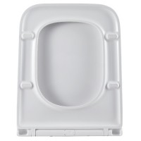 DGR0760111W Grid Кришка для унітазу з soft-close механізмом, білий глянець (1 сорт) DEVIT фото 4