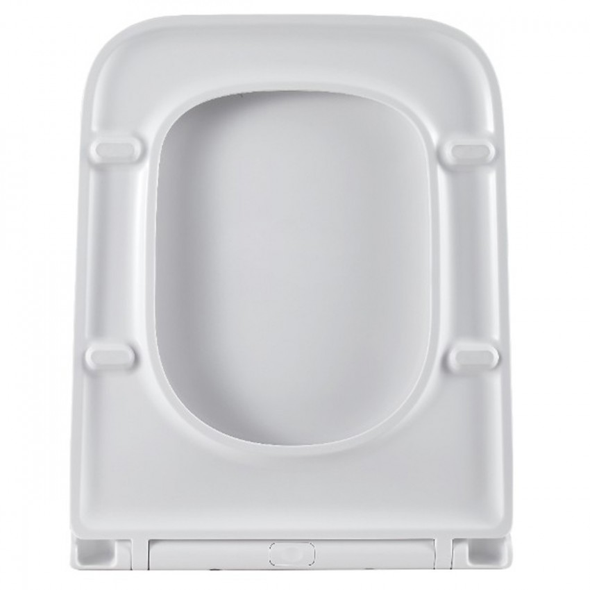DGR0760111W Grid Кришка для унітазу з soft-close механізмом, білий глянець (1 сорт) DEVIT фото 4
