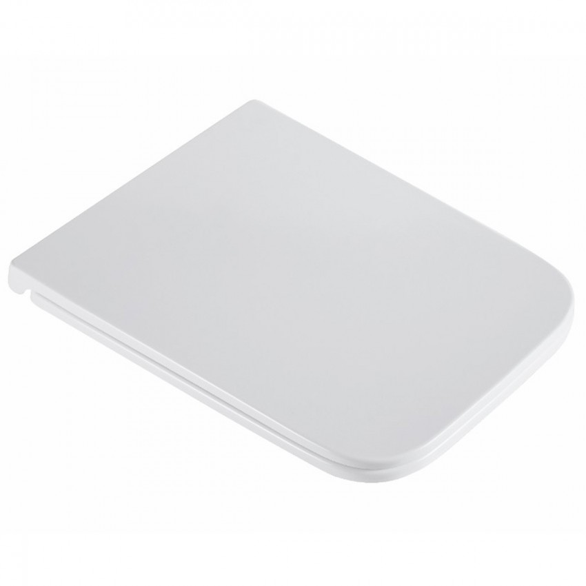 DGR0760111W Grid Кришка для унітазу з soft-close механізмом, білий глянець (1 сорт) DEVIT фото 3
