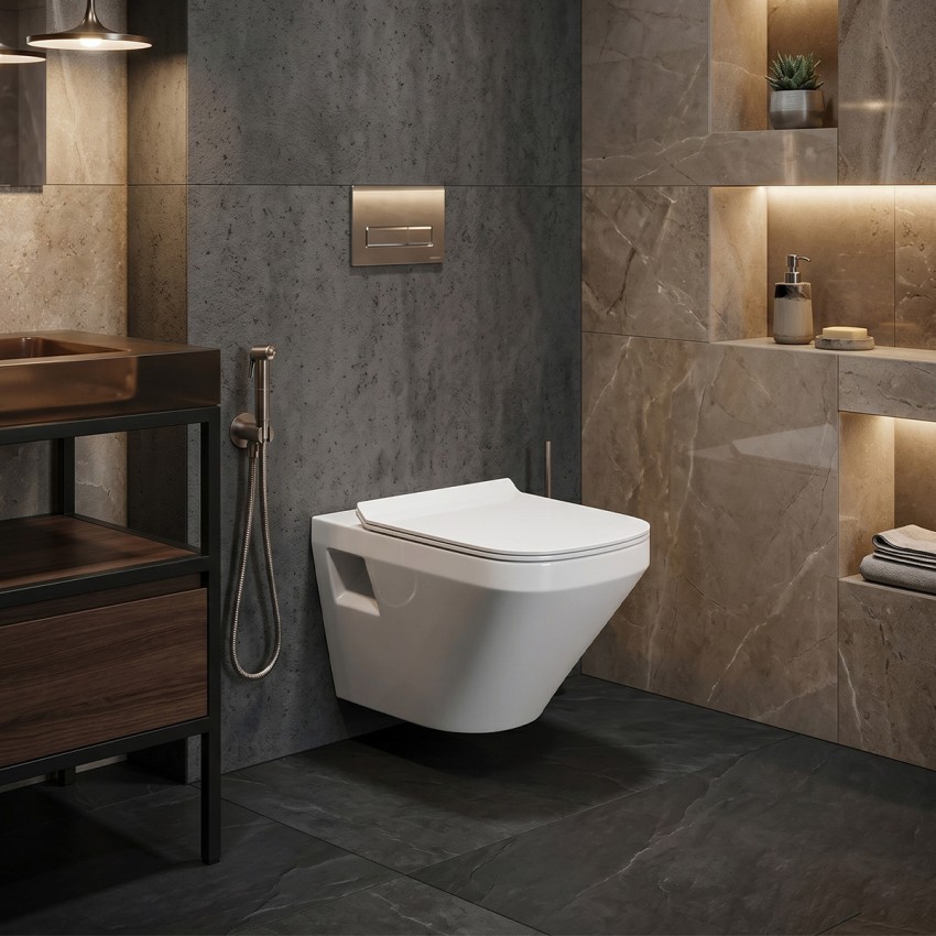 2537590001  Durastyle підвісний унітаз з покриттям  WonderGliss (1 сорт) DURAVIT