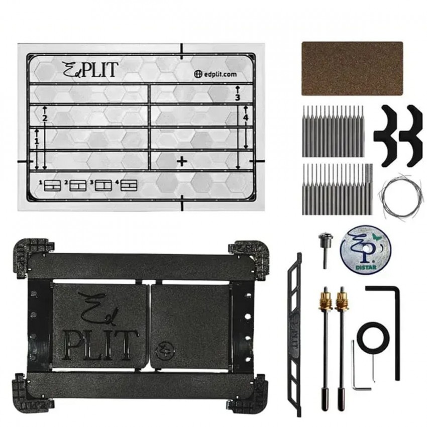 E10053 Кноппка M2 PRO для Tece, Vitra,Cersanit, Jomotech, Delta з розсхідниками (1 сорт) EDPLIT фото 1