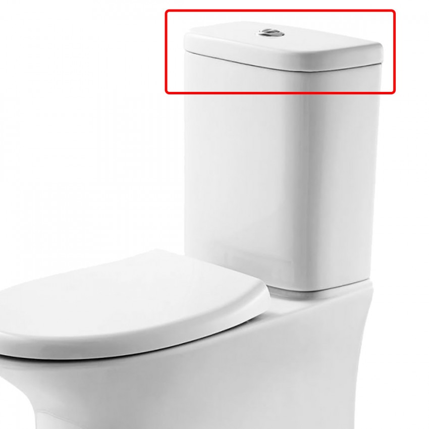 3114128 Aurora 2.0 Кришка д/бачку компакта 3110128 (1 сорт) DEVIT