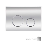 Клавіша змиву Nest 150x220x13 мм, Chrome, кругла QT0111M11112CRM Qtap QTAP фото 3
