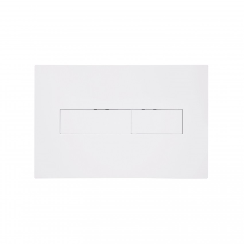 Клавіша змиву Standard 152x236x28 мм, White, лінійна QTSTD164W49471 Qtap QTAP