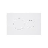 Клавіша змиву Standard 152x236x28 мм, White, кругла QTSTD164W49468 Qtap QTAP
