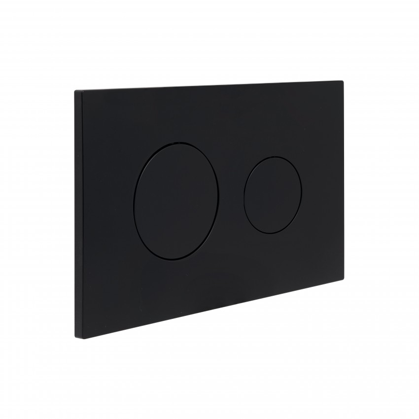 Клавіша змиву Standard 152x236x28 мм, Matt Black, кругла QTSTD164BLM49470 Qtap QTAP фото 2