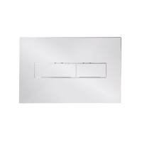 Клавіша змиву Standard 152x236x28 мм, Chrome, лінійна QTSTD164CRM49472 Qtap QTAP
