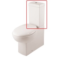 8210015 SHAPE Бачок до компакту 8190015 з малим отвором для кнопки, без зливного механізму (1 сорт) PRIMERA фото 1