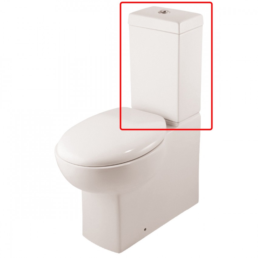 8210015 SHAPE Бачок до компакту 8190015 з малим отвором для кнопки, без зливного механізму (1 сорт) PRIMERA фото 1