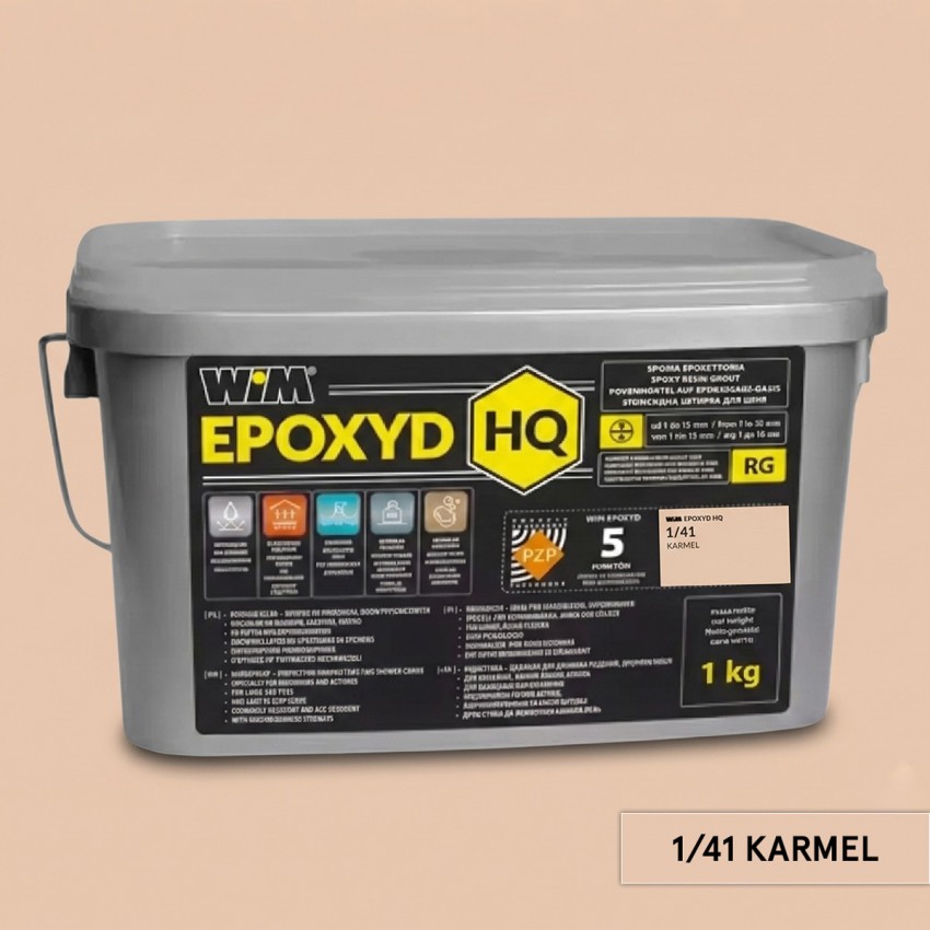 Зат WIMEPOXYD HQ 1/41 1кг карамель (1 сорт) WIM фото 2