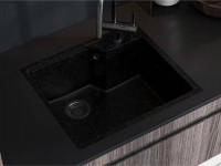 Кухонна мийка LISA black shine Miraggio
