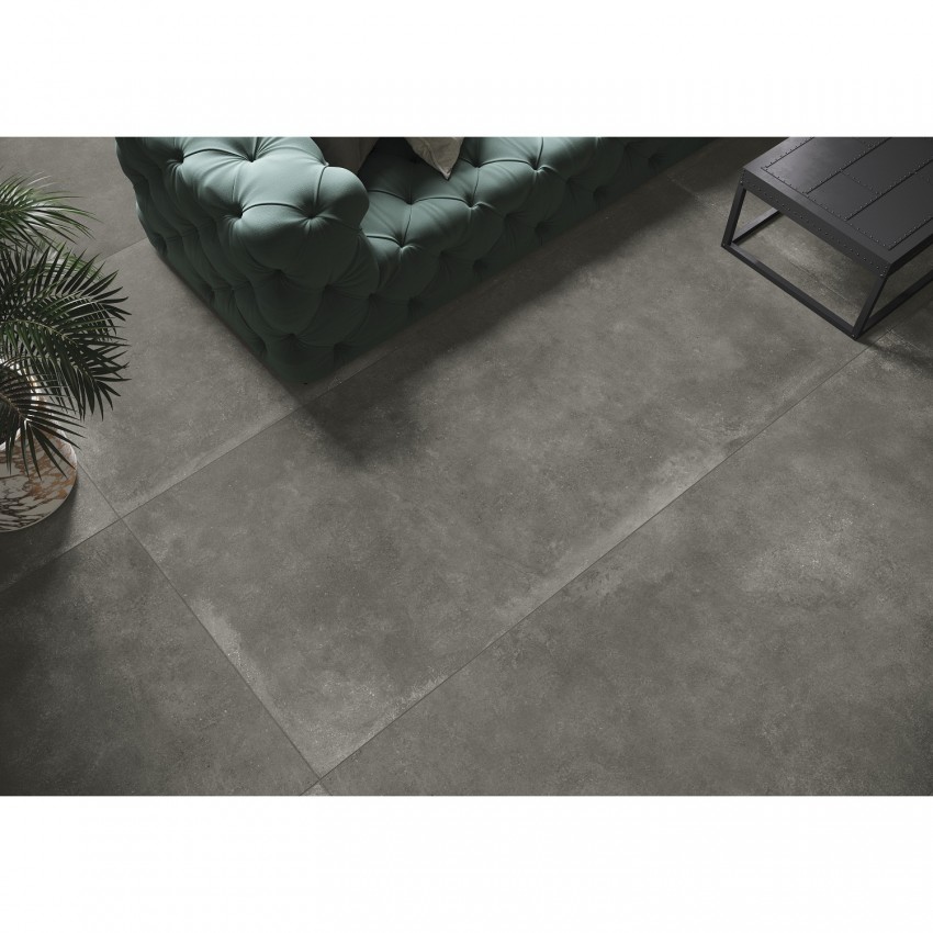 GRES MODERN CONCRETE SILKY CRISTAL GRAPHITE LAPP (1 сорт) CERRAD фото 4