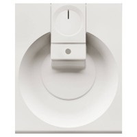 KICLAGRSIF/00 Claro Grande Раковина на пральну машину, з литого (штучного) каменю 60х75 з мильницею + сифон та кронштейни 2шт, білий (1 сорт) PAA фото 1