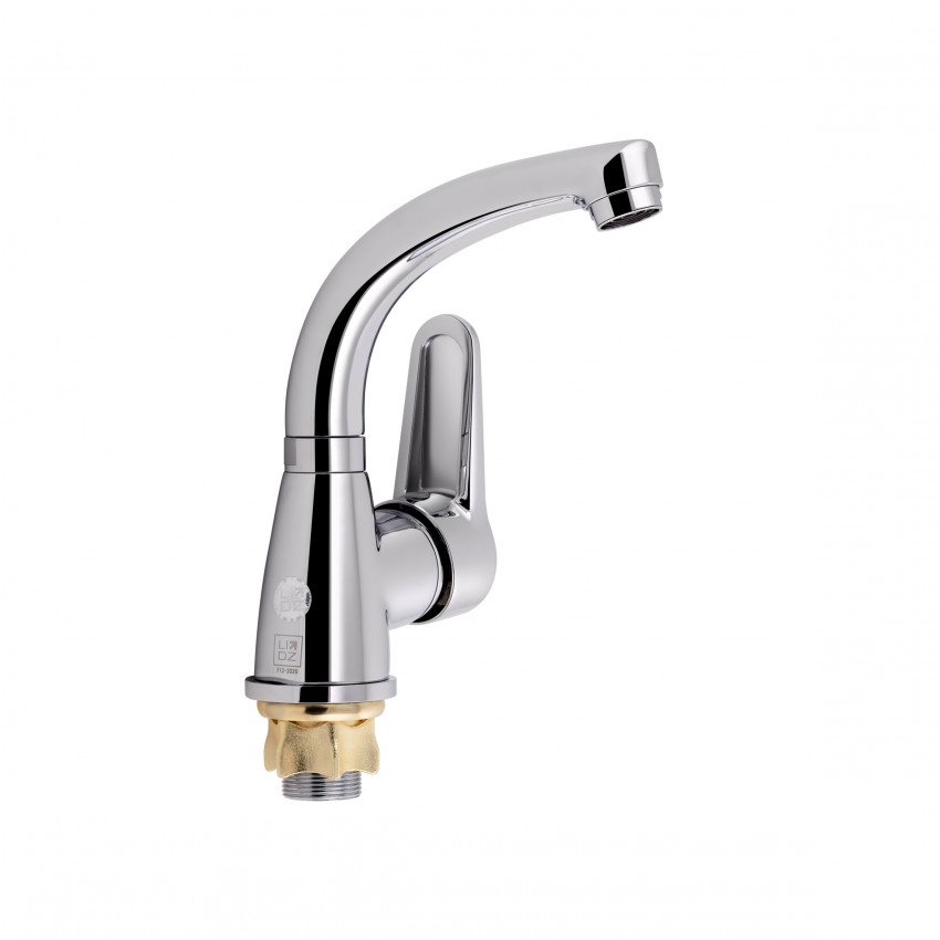 Змішувач для кухні Nicole 014F, Chrome (k35) LDNIC014FCRM22009 Lidz LIDZ
