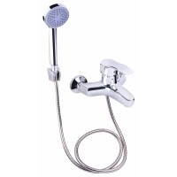 Змішувач для ванни Anny 006, Chrome (k40) з душовим гарнітуром LDANN006CRM35121 Lidz LIDZ