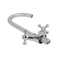 Змішувач для кухні Lamb 278F, Chrome двовентильний LDLAM278FCRM35071 Lidz LIDZ фото 4