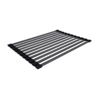 Сушарка на кухонну мийку Acsis LA14 Black, плоска основа, для посуду 430х303 мм LDACSLA14BLM49768 Lidz LIDZ