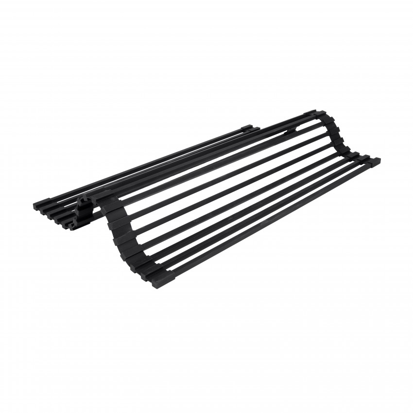 Сушарка на кухонну мийку Acsis LA06 Black, квадратна основа, для посуду 430х303 мм LDACSLA06BLM49764 Lidz LIDZ фото 3