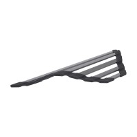 Сушарка на кухонну мийку кутова Acsis LA20 Black, плоска основа, для посуду 430х175х10 мм LDACS297BLM49773 Lidz LIDZ фото 3