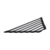 Сушарка на кухонну мийку кутова Acsis LA20 Black, плоска основа, для посуду 430х175х10 мм LDACS297BLM49773 Lidz LIDZ
