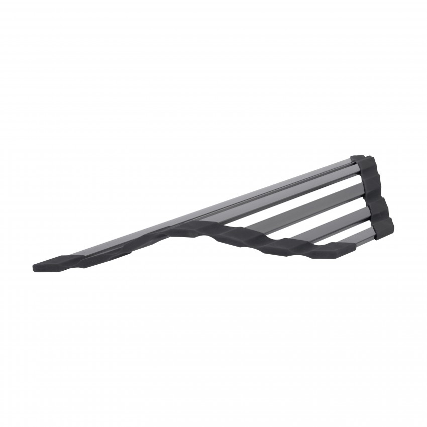 Сушарка на кухонну мийку кутова Acsis LA20 Black, плоска основа, для посуду 430х175х10 мм LDACS297BLM49773 Lidz LIDZ фото 3