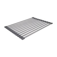 Сушарка на кухонну мийку Acsis LA13 Gray, плоска основа, для посуду 430х303 мм LDACSLA13GRA49767 Lidz LIDZ