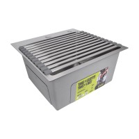 Сушарка на кухонну мийку Acsis LA13 Gray, плоска основа, для посуду 430х303 мм LDACSLA13GRA49767 Lidz LIDZ фото 4