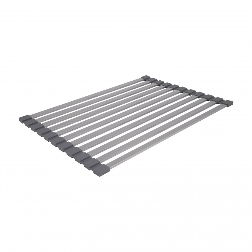 Сушарка на кухонну мийку Acsis LA13 Gray, плоска основа, для посуду 430х303 мм LDACSLA13GRA49767 Lidz LIDZ