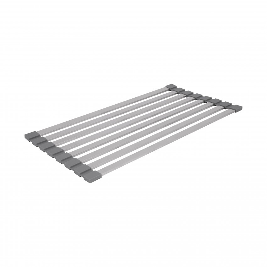 Сушарка на кухонну мийку Acsis LA11 Gray, плоска основа, для посуду 430х216 мм LDACSLA11GRA49765 Lidz LIDZ