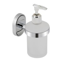 Дозатор для рідкого мила Oreo 0202, Chrome настінний LDORE0202CRM22084 Lidz LIDZ