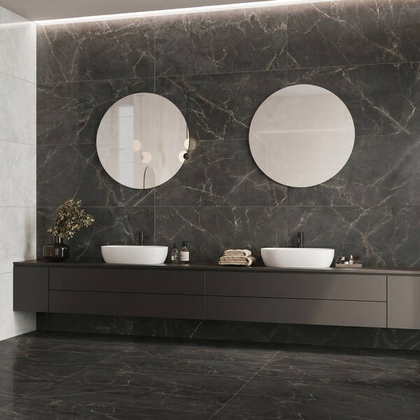 TUNDRA BLACK SAT ALMERA CERAMICA (SPAIN)