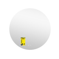 Дзеркало настінне Astra (AS1) R800 мм, кругле, з LED-підсвічуванням Touch, антизапотіванням, димером, рег. яскравості Lidz LIDZ фото 2
